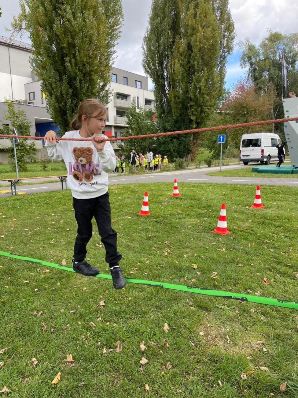 Den mobility na Dopravním hřišti 2.B