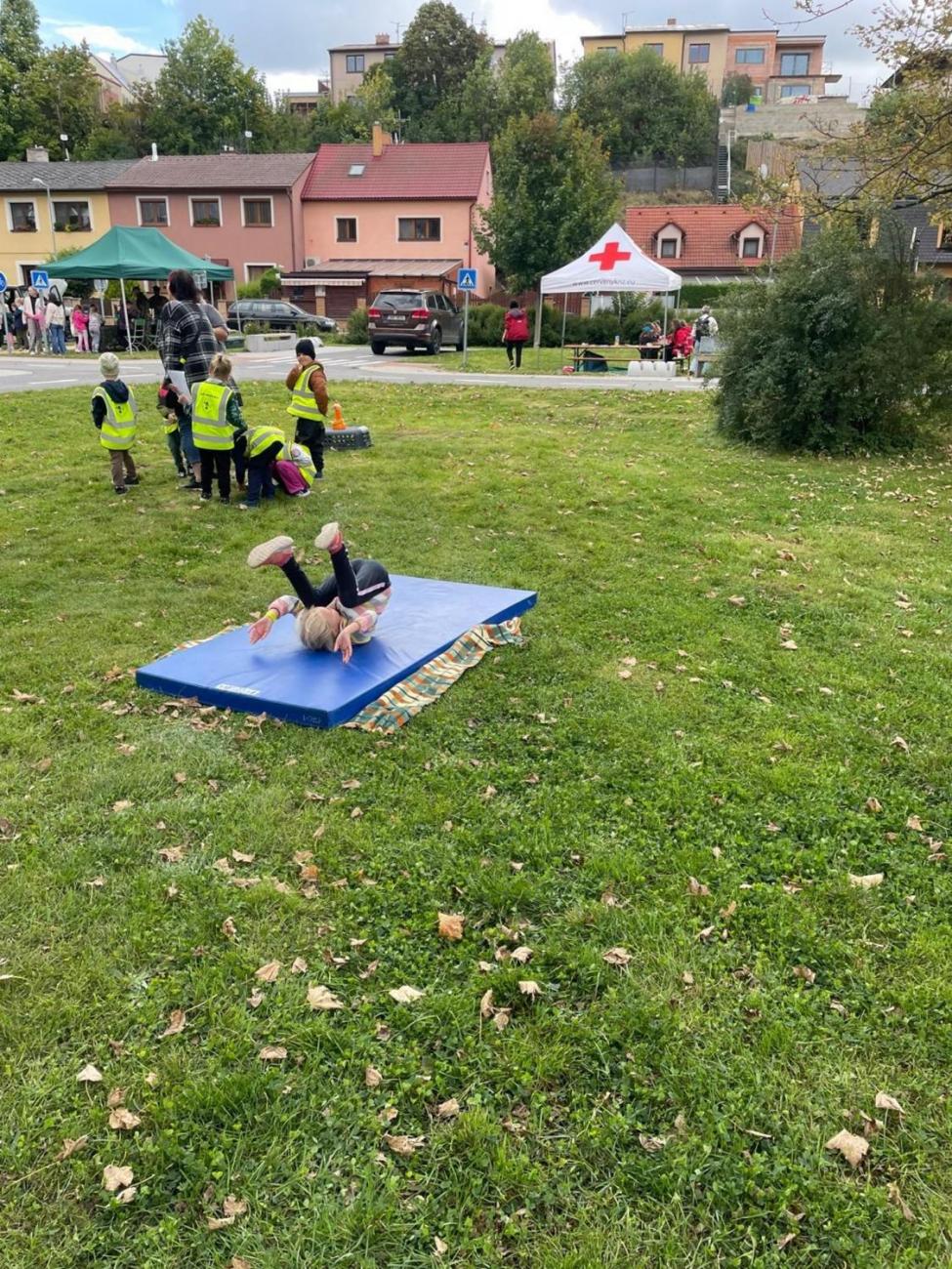 Den mobility na Dopravním hřišti 2.B