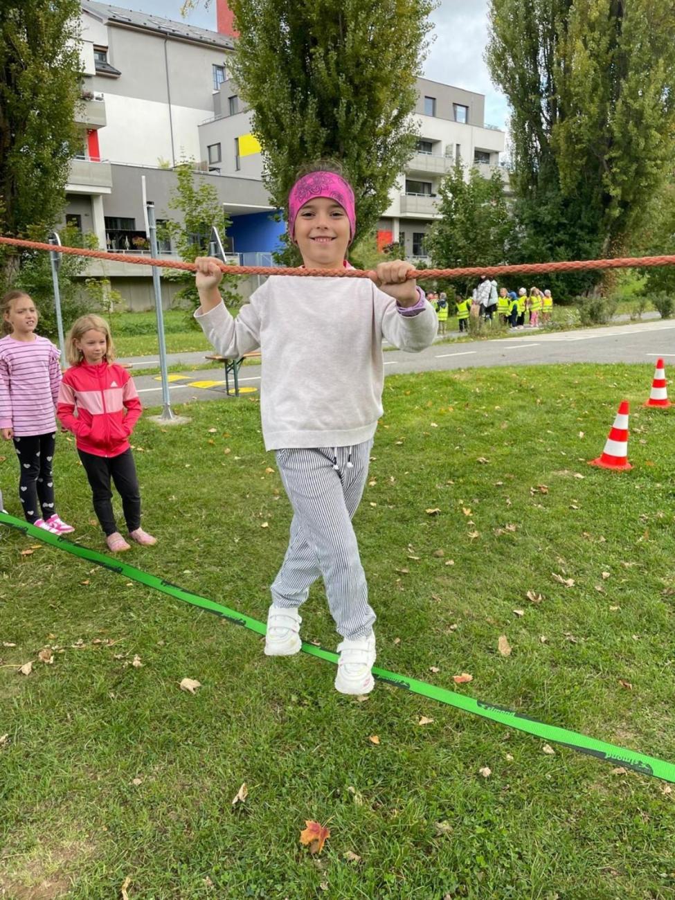 Den mobility na Dopravním hřišti 2.B