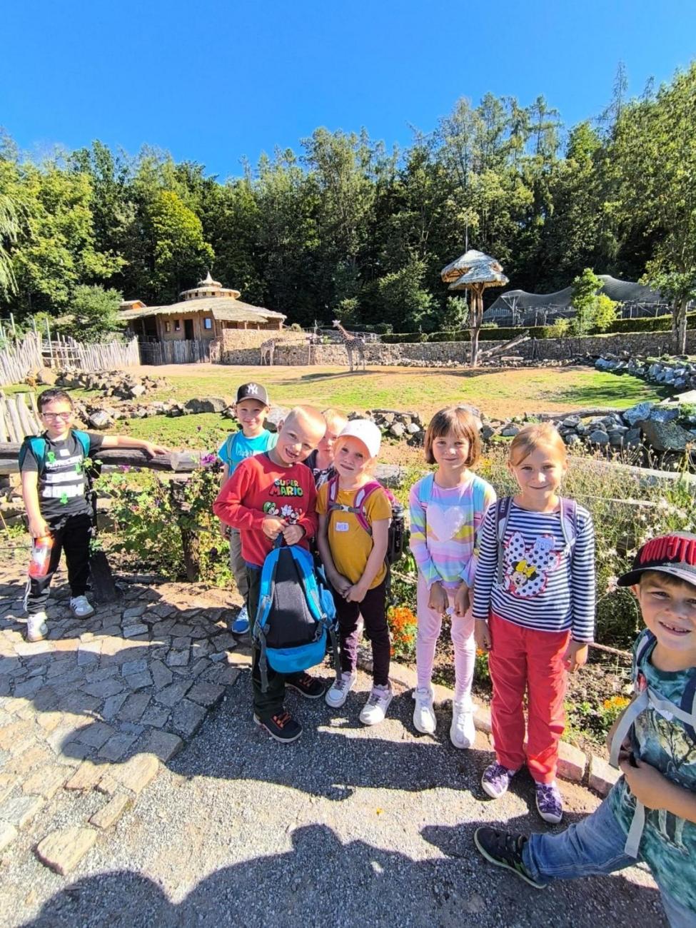 Mazlíčci v ZOO Jihlava 1.A