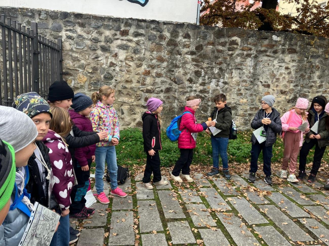 Vycházka „Od brány k bráně“ 3.A