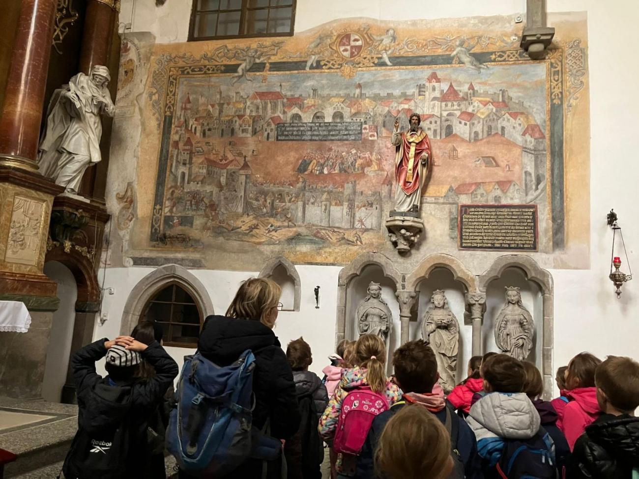 Vycházka „Od brány k bráně“ 3.A