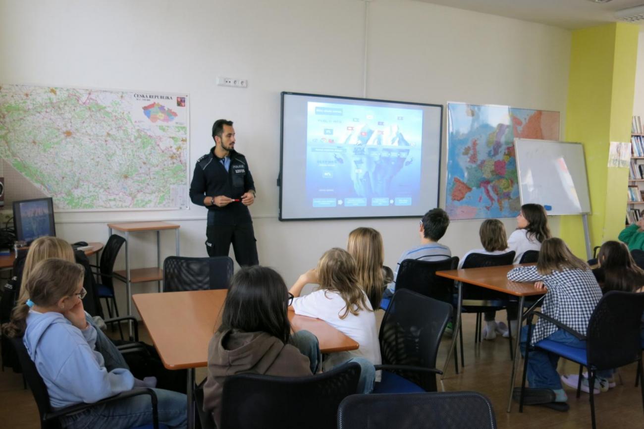 Přednáška „Tvoje cesta onlinem“ pro žáky 5. A