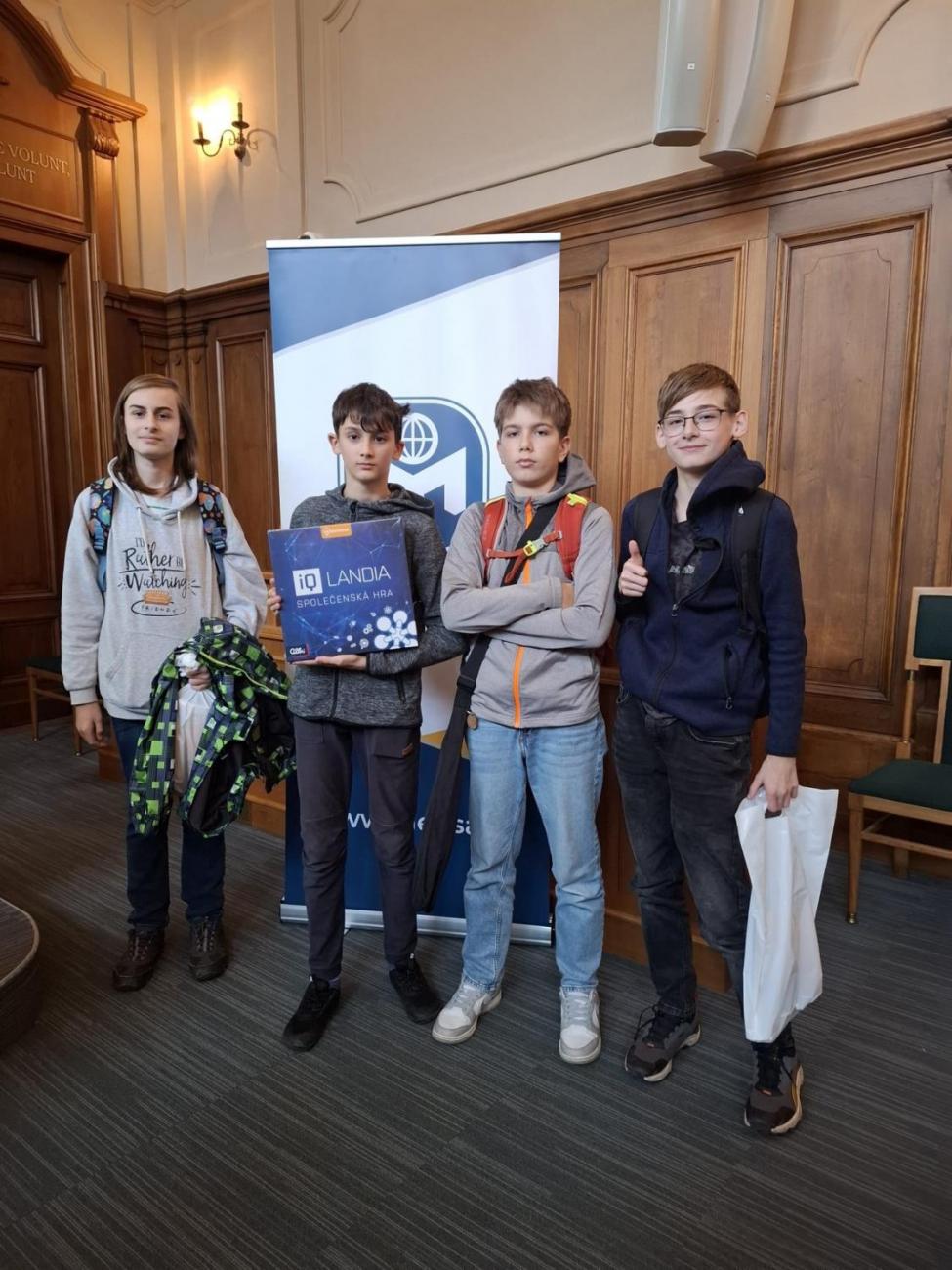 Úspěch našich žáků v Logické olympiádě