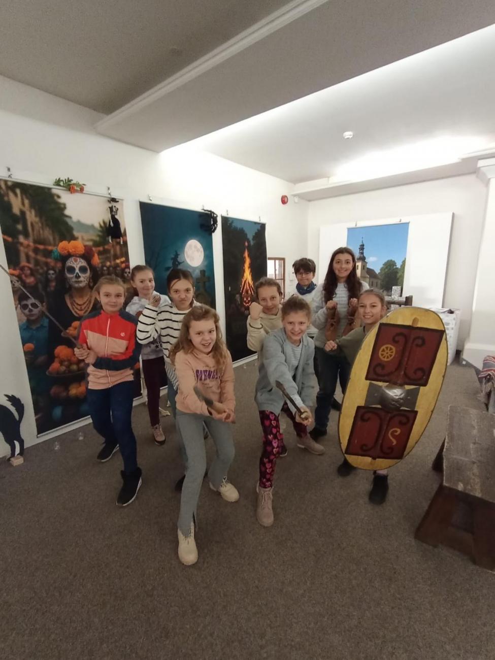 4.B v Muzeu Vysočiny – Keltové na periferii