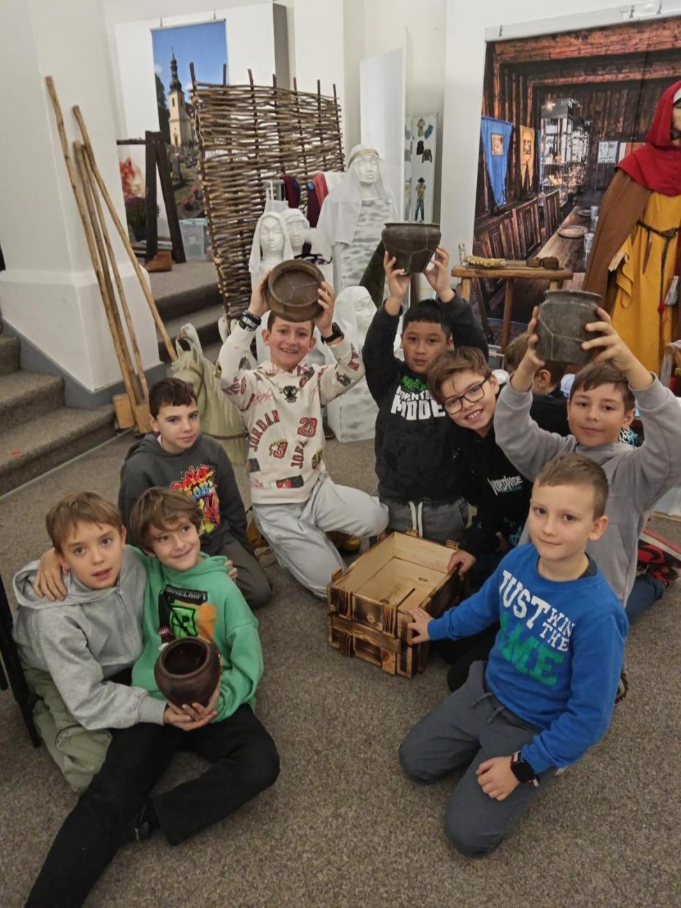 4.B v Muzeu Vysočiny – Keltové na periferii