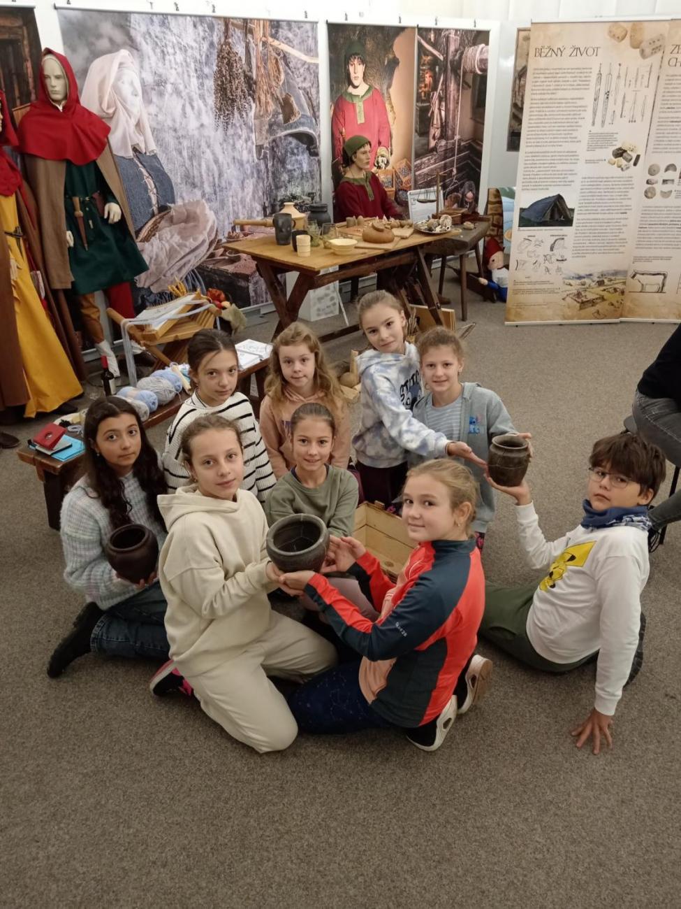 4.B v Muzeu Vysočiny – Keltové na periferii