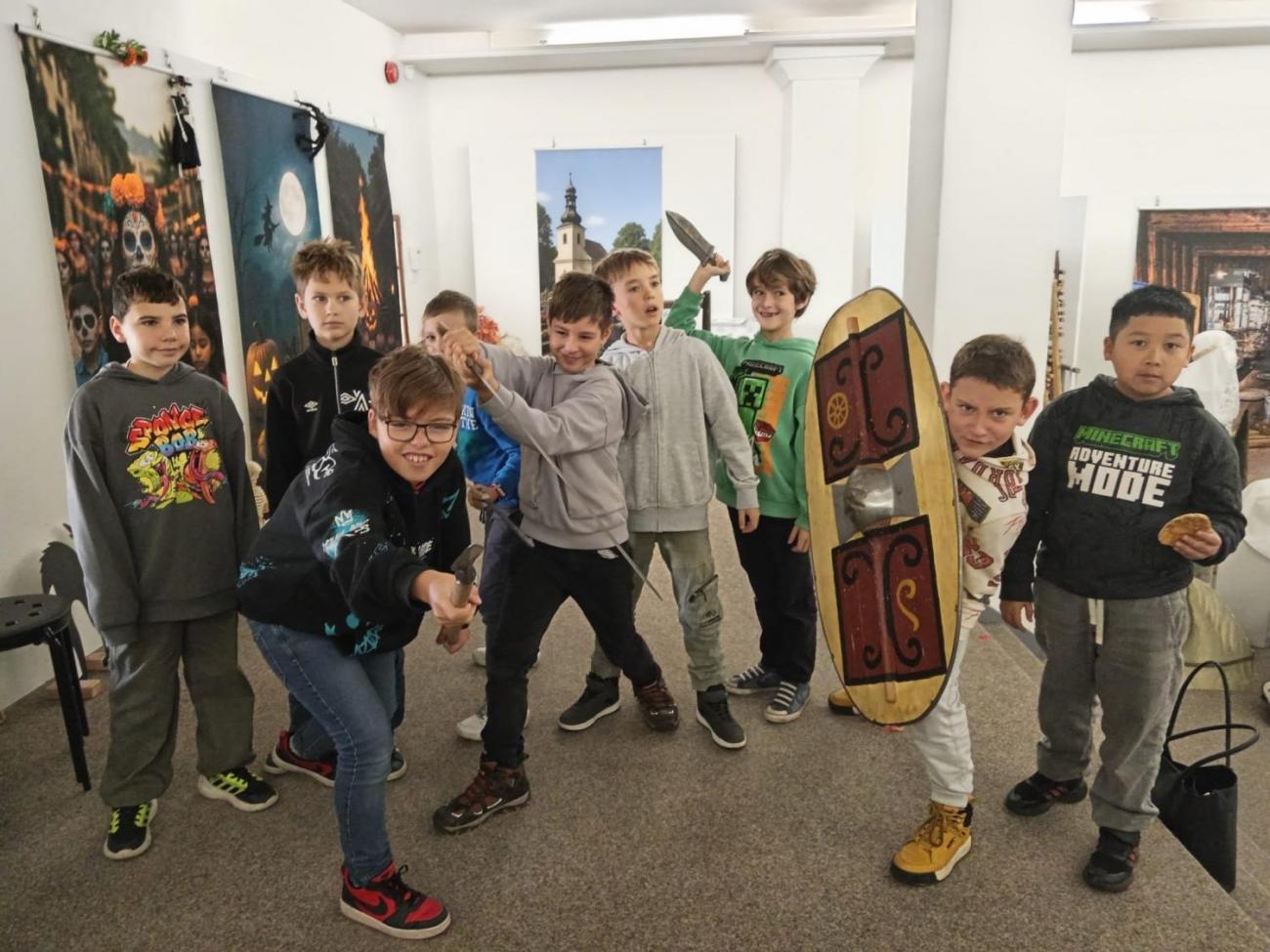 4.B v Muzeu Vysočiny – Keltové na periferii