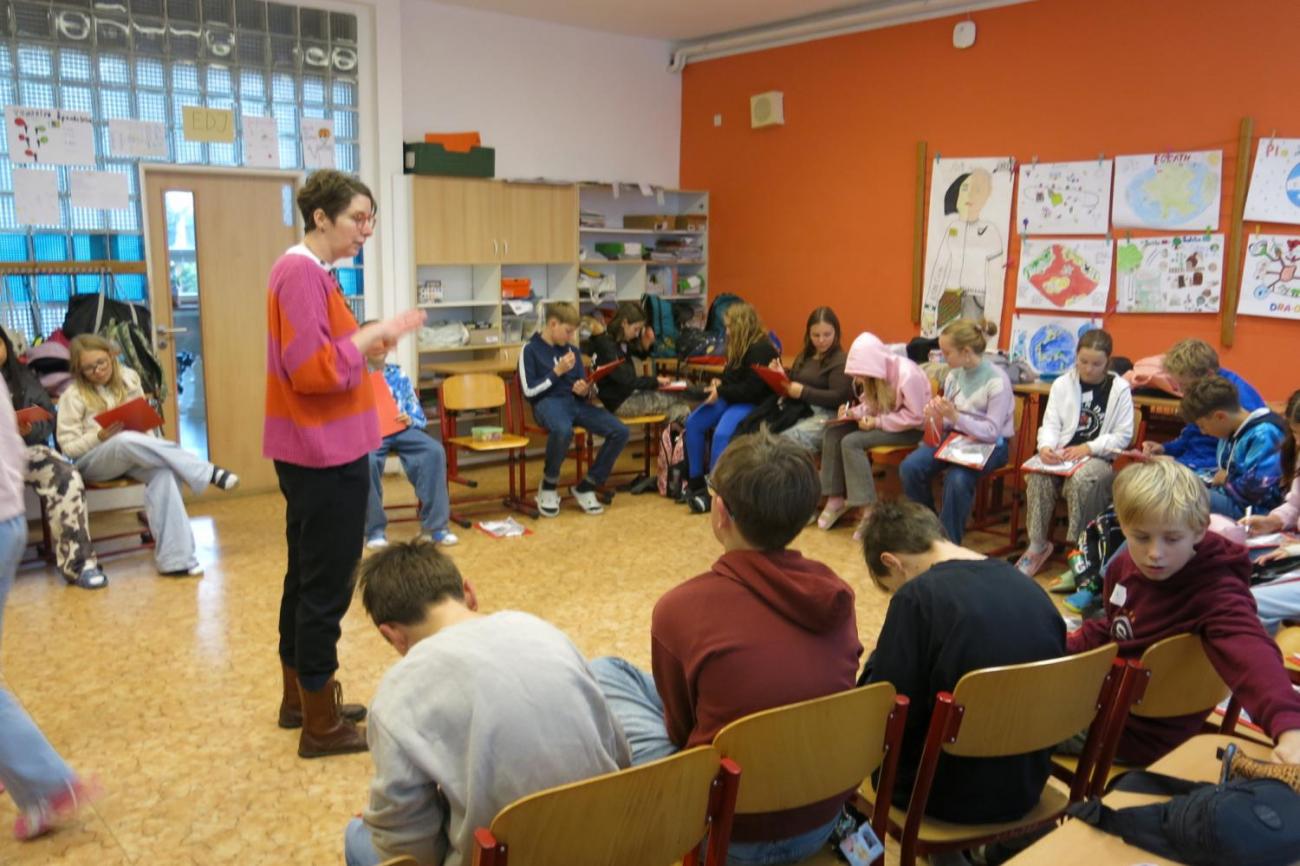 Žáci 6. ročníku poznávali historii a architekturu naší školy