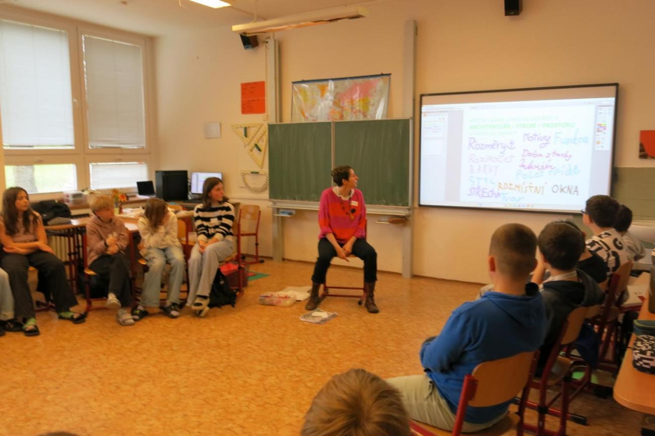 Žáci 6. ročníku poznávali historii a architekturu naší školy