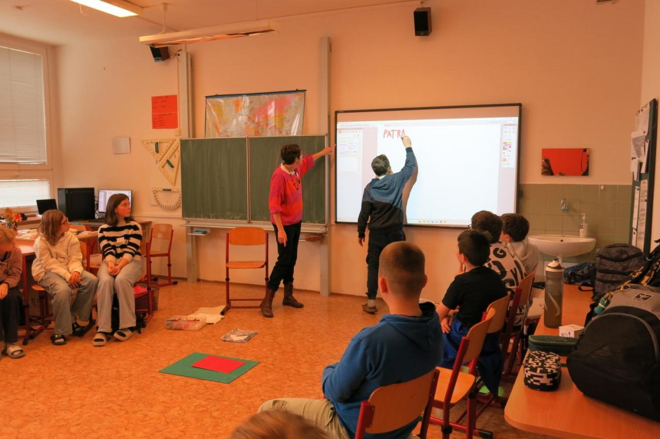 Žáci 6. ročníku poznávali historii a architekturu naší školy