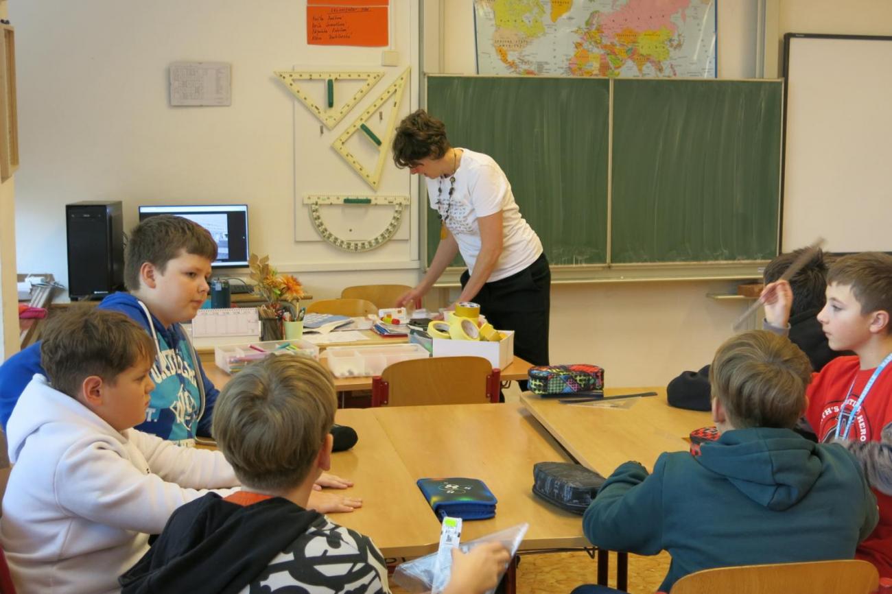 Žáci 6. ročníku poznávali historii a architekturu naší školy