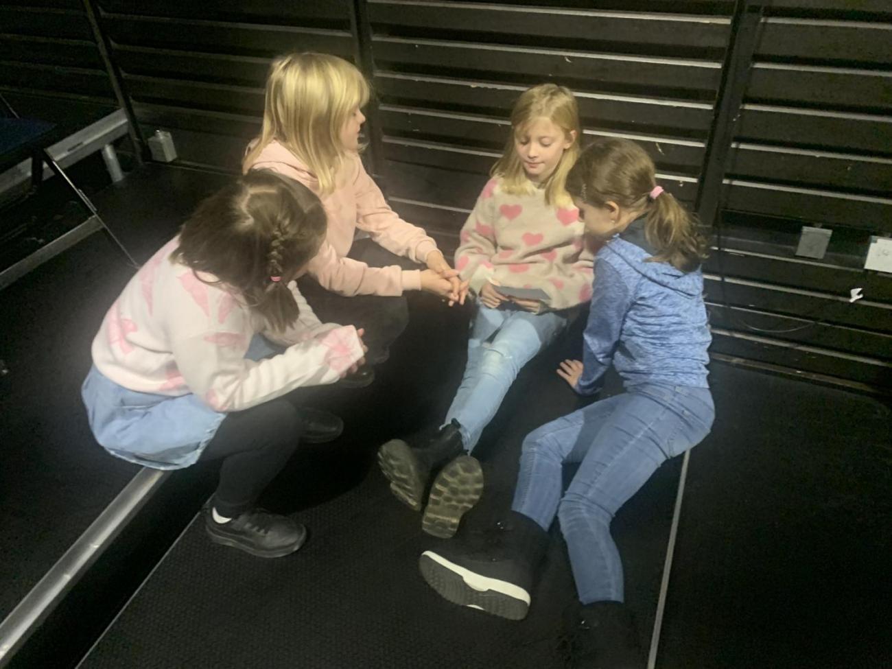 Poprvé v divadle  3.B