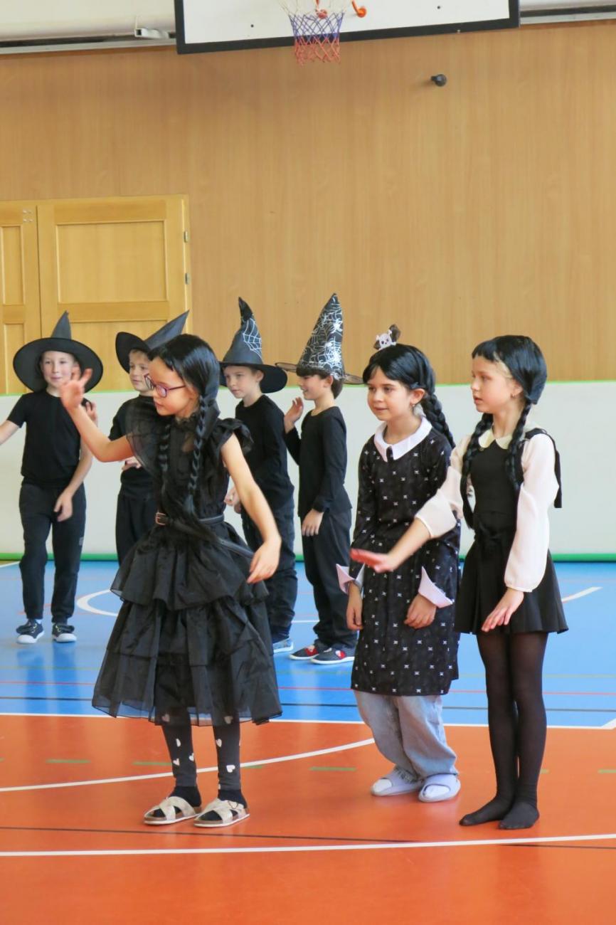 Vystoupení v tělocvičně v rámci 32. Veletrhu zdraví