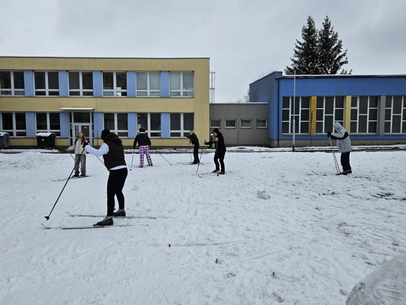 Běžecké lyžování 7. a 8. ročník