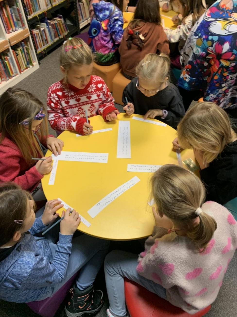 Program v knihovně  3.B