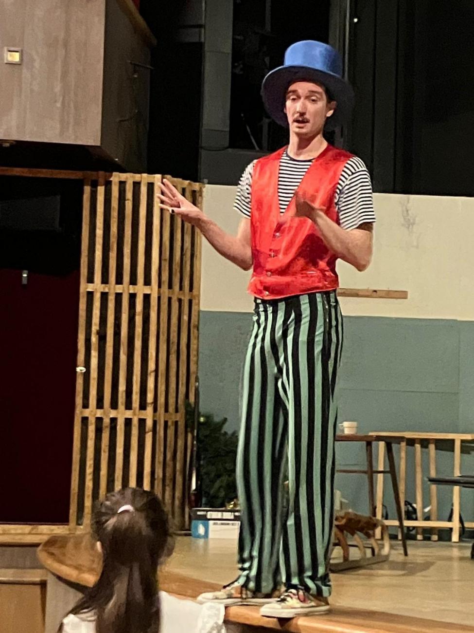 Poprvé v divadle 3.A