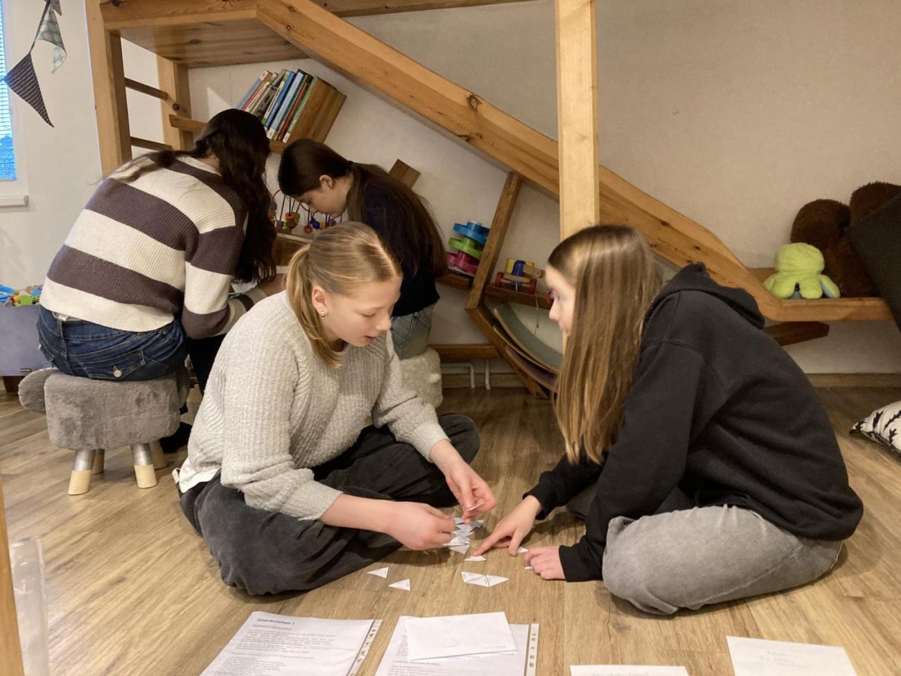 Weihnachtsdeutsch im Café