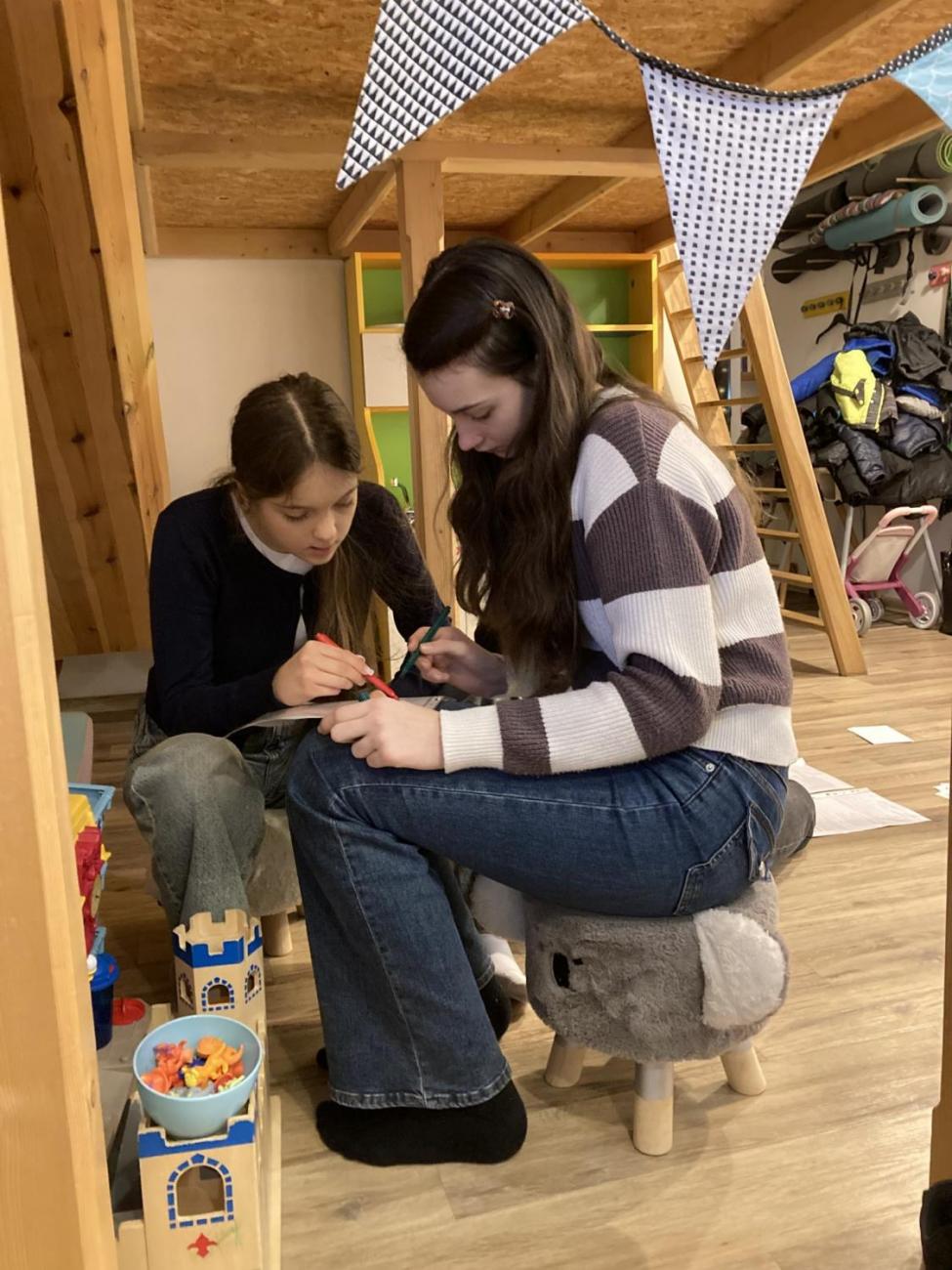 Weihnachtsdeutsch im Café