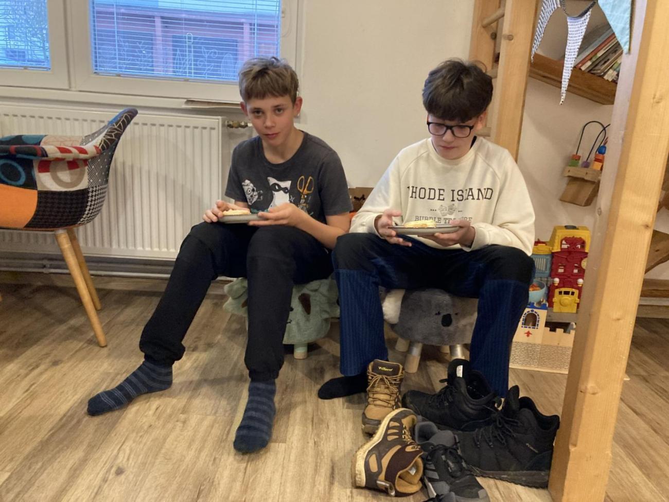 Weihnachtsdeutsch im Café