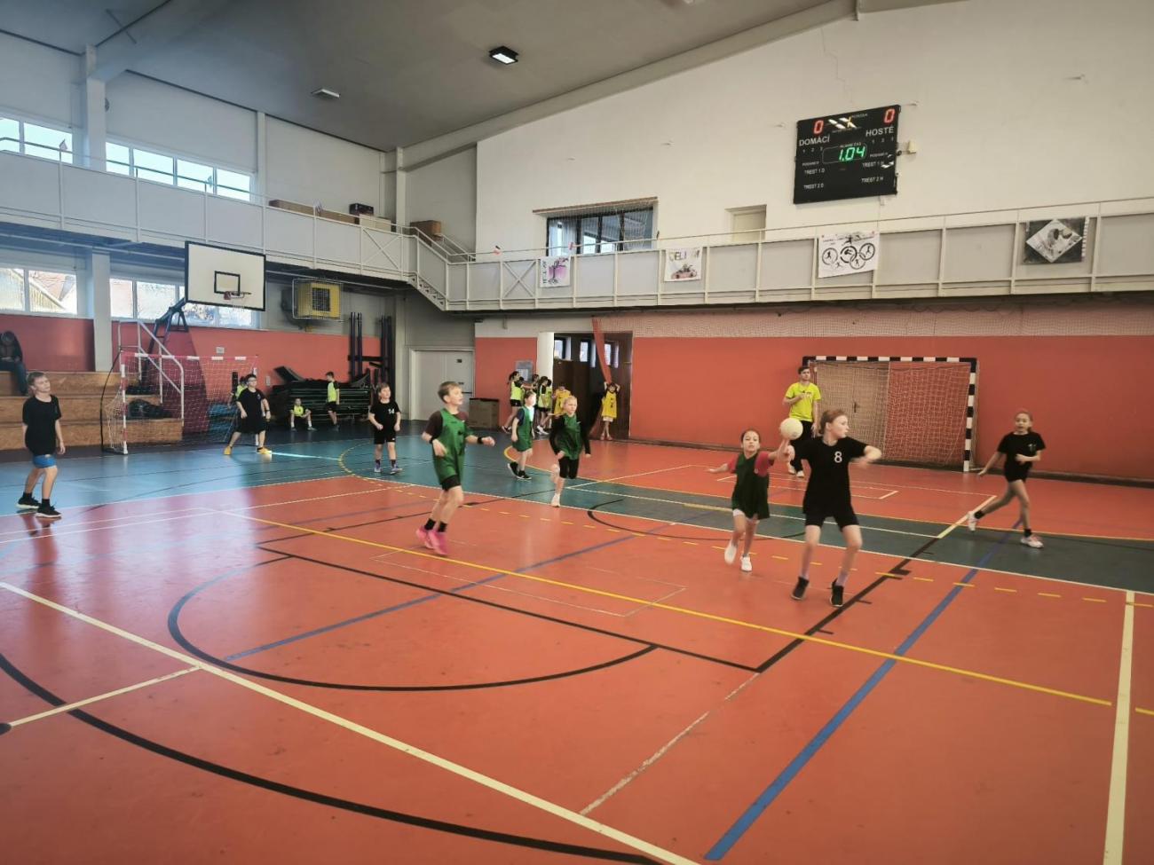 Školní liga v miniházené