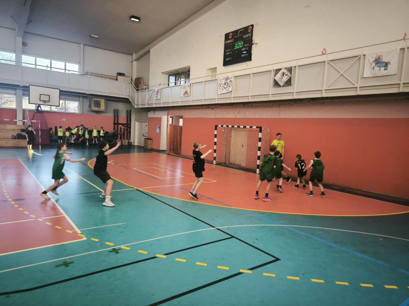 Školní liga v miniházené