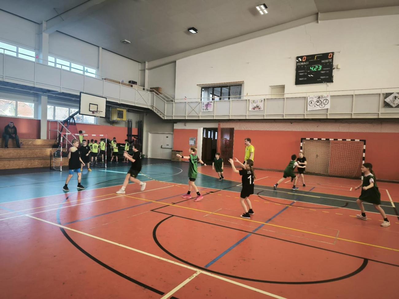 Školní liga v miniházené