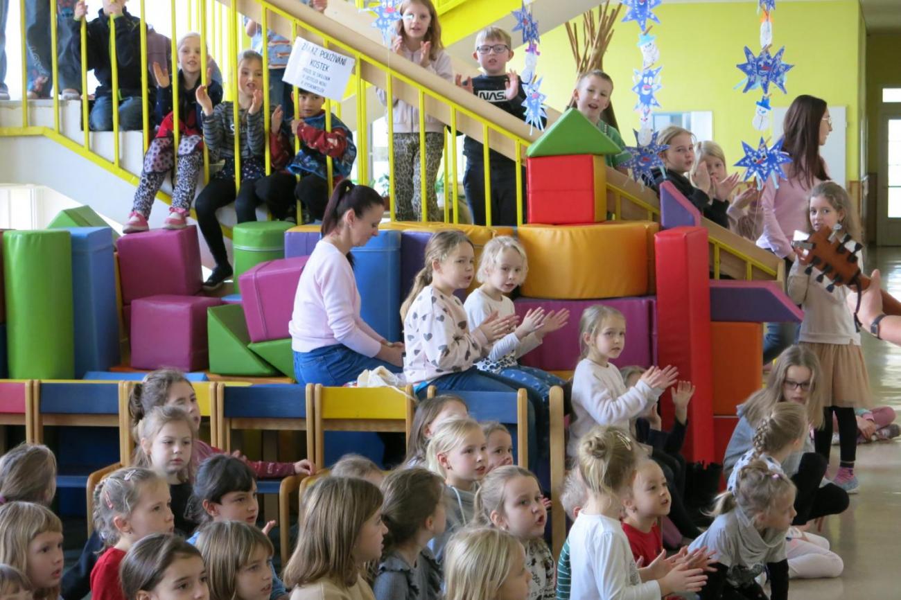 Předvánoční setkání s „Koťaty“ z MŠ Mašinka