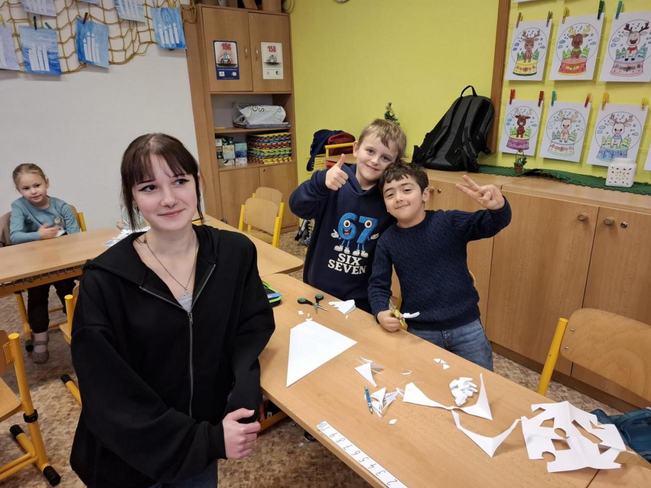 Vánoční den dětí z 1.A