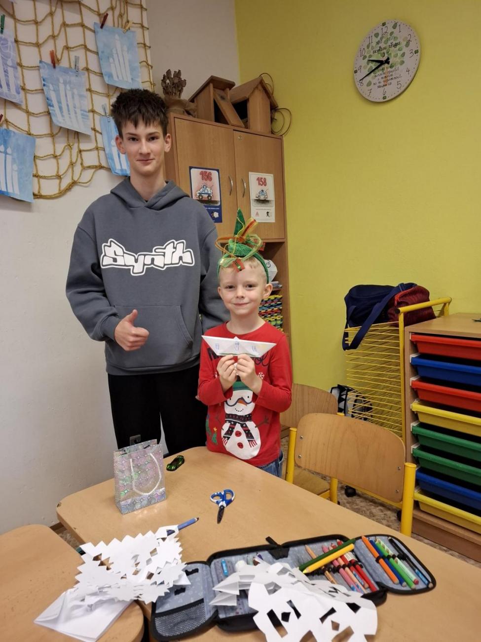 Vánoční den dětí z 1.A