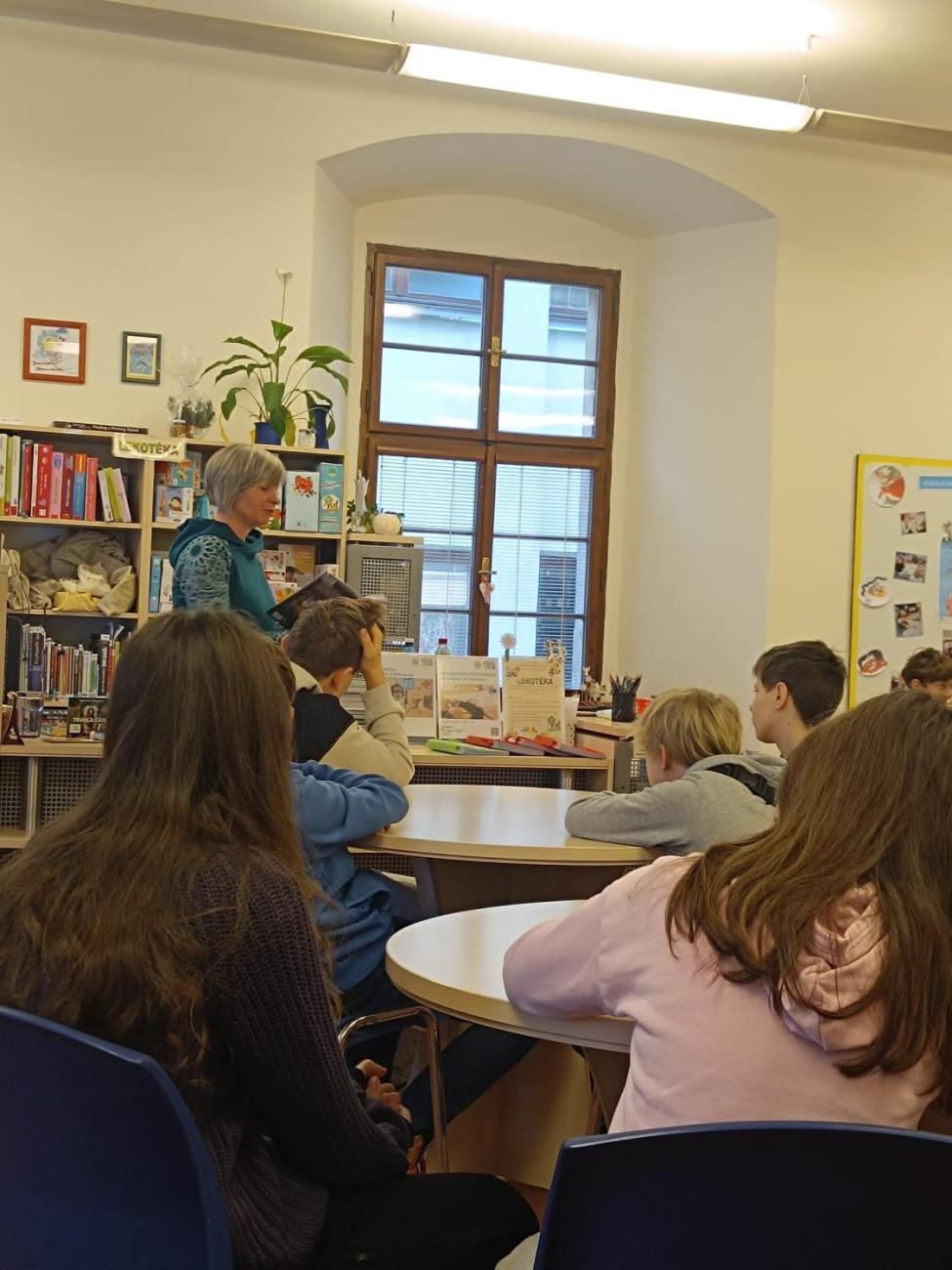 Návštěva knihovny  6.C