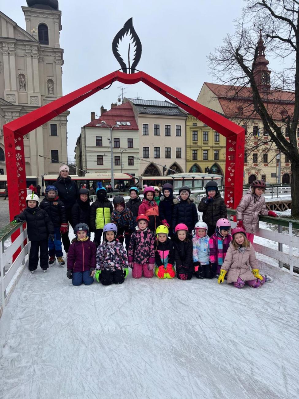 Konec bruslařské sezóny 2.B