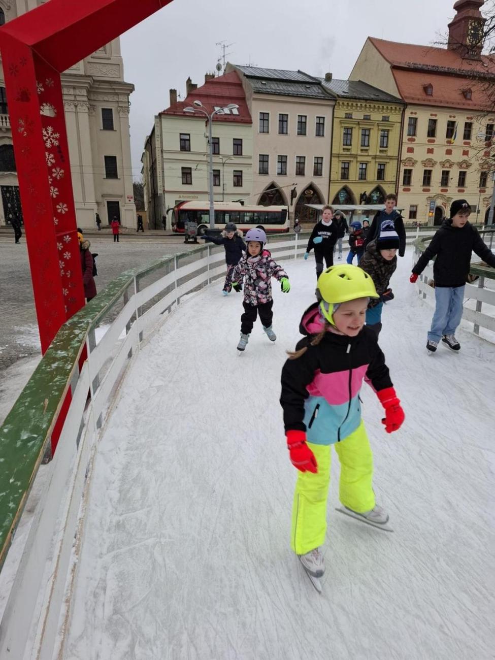 Konec bruslařské sezóny 2.B