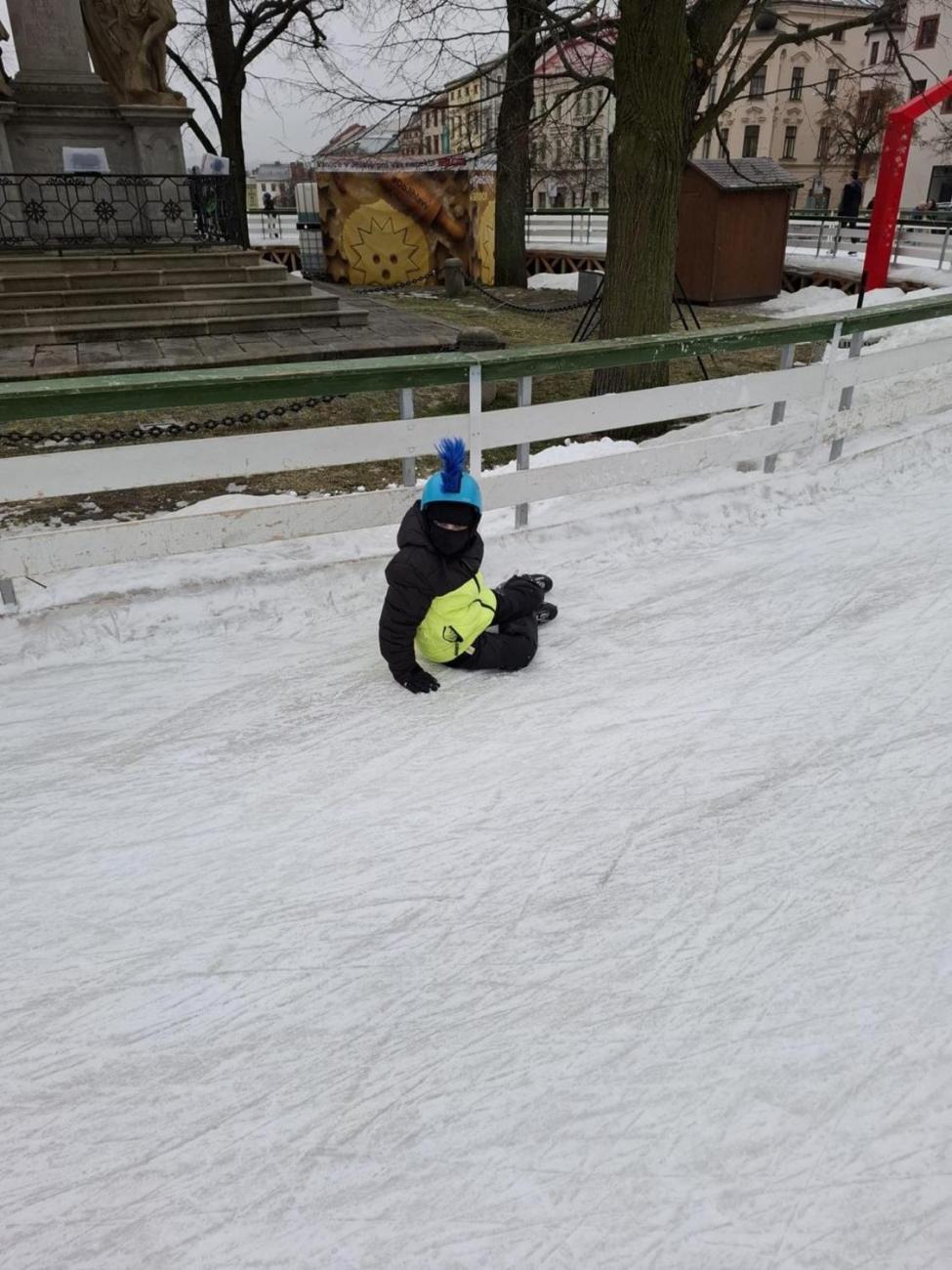 Konec bruslařské sezóny 2.B