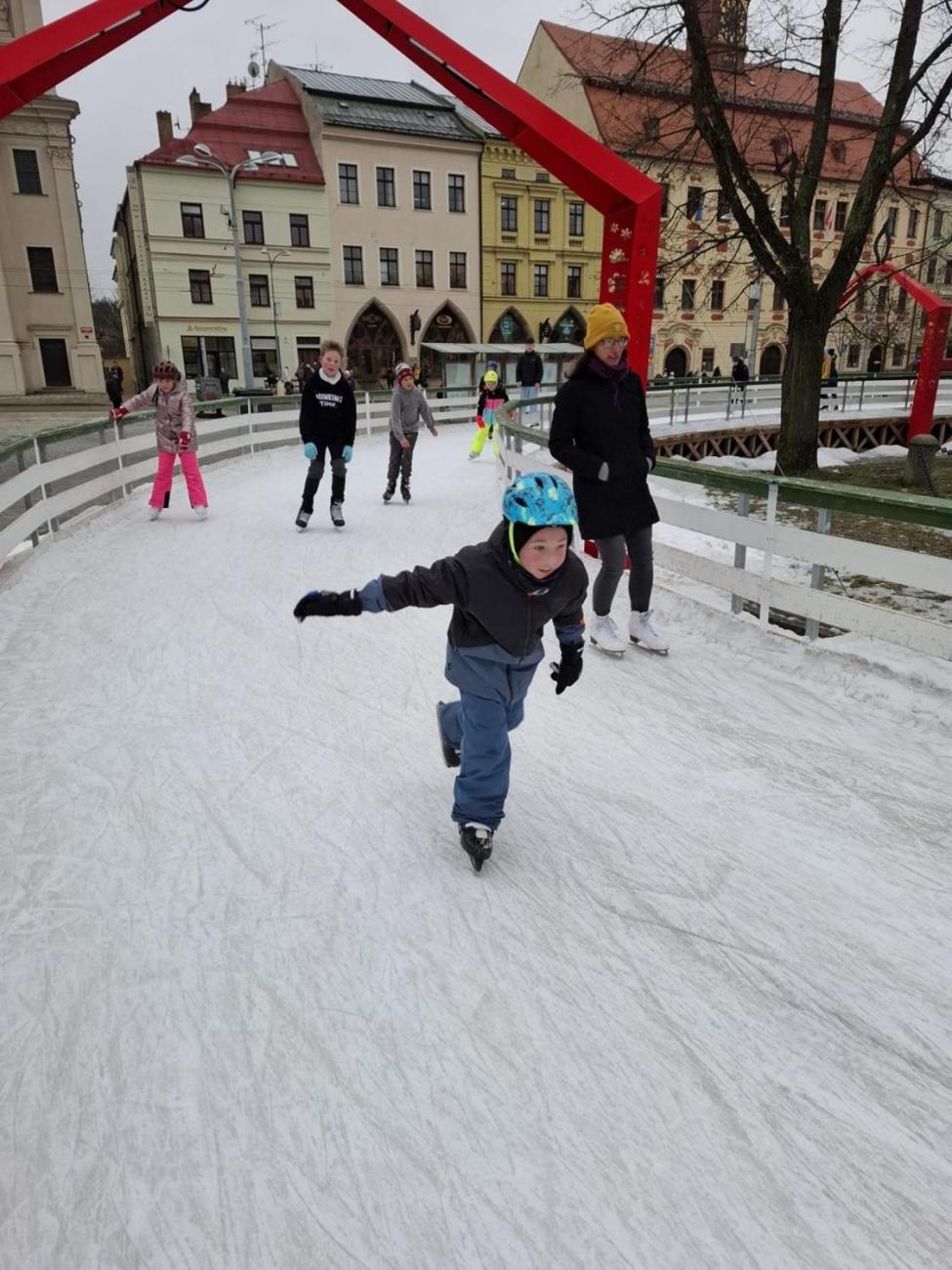Konec bruslařské sezóny 2.B