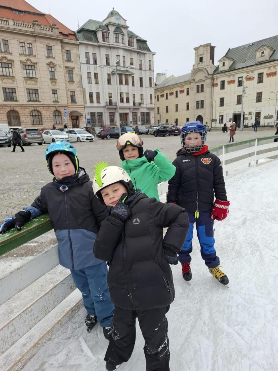 Konec bruslařské sezóny 2.B