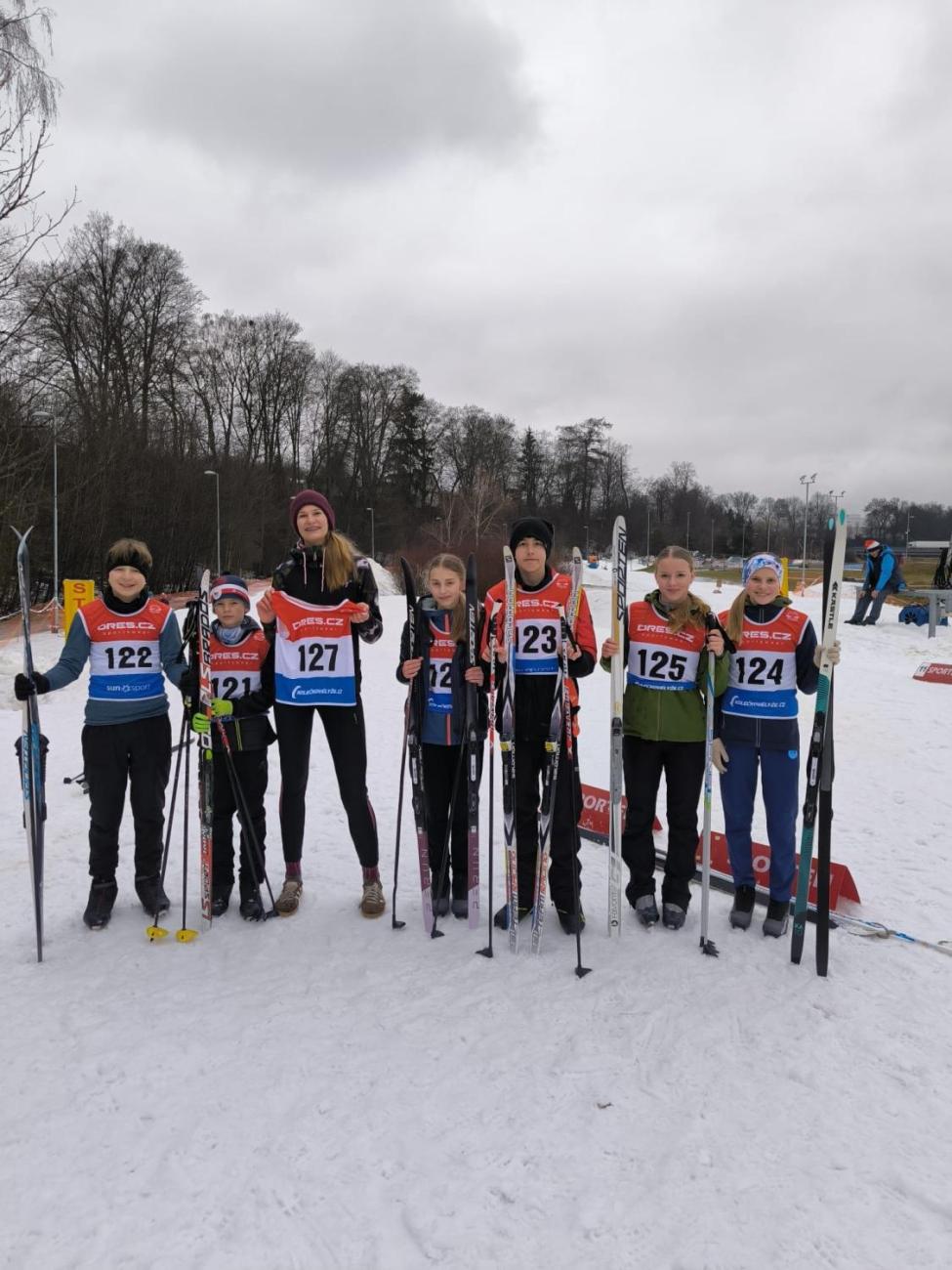 Mistrovství štafet základních škol Jihlavska v běžeckém lyžování