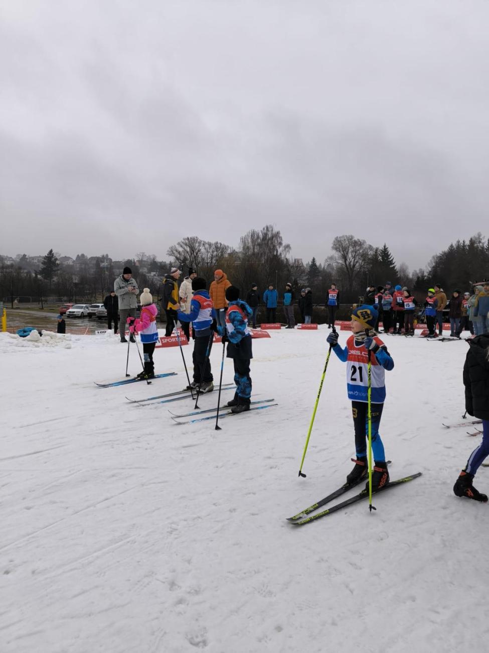 Mistrovství štafet základních škol Jihlavska v běžeckém lyžování