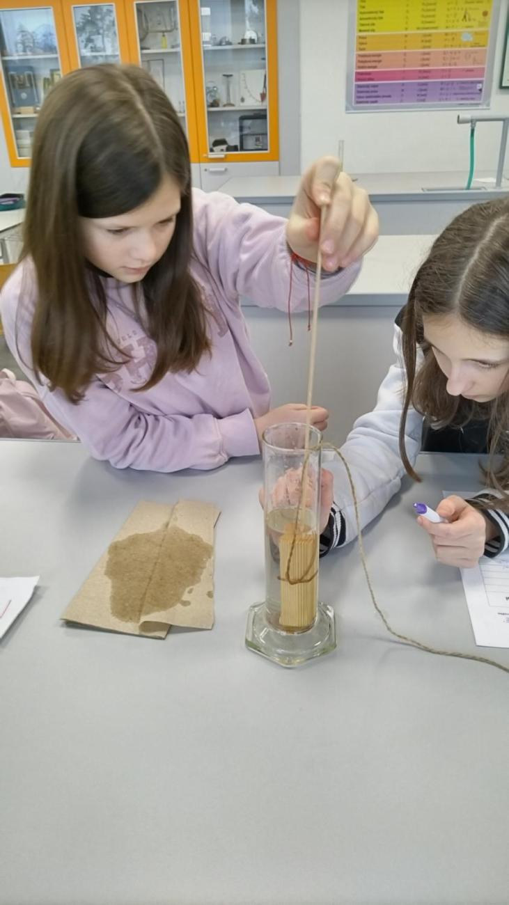 Praktická měření objemu – fyzika, 6. roč.