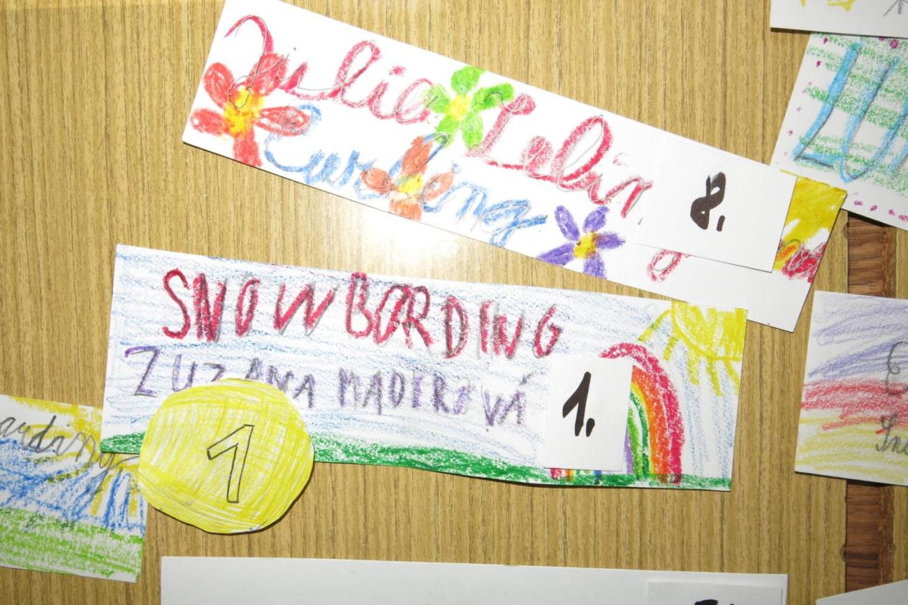 Žáci 2.B fandí zimní olympiádě 2026