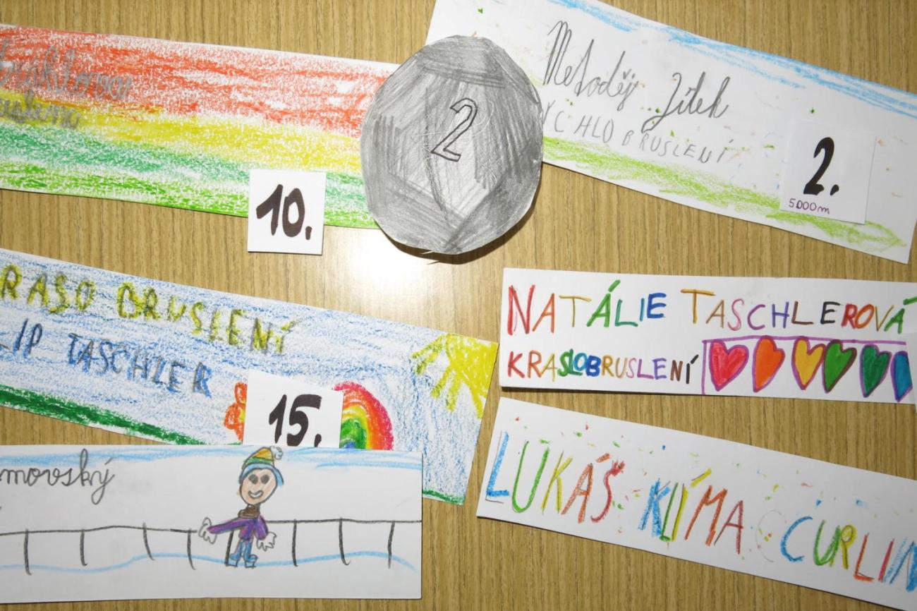 Žáci 2.B fandí zimní olympiádě 2026