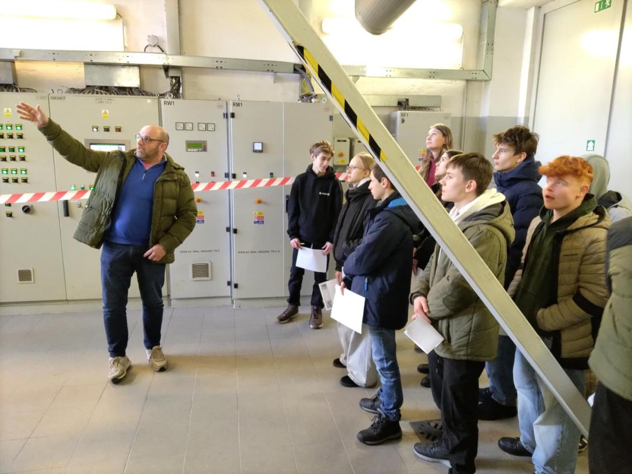 Exkurze do kotelny K7