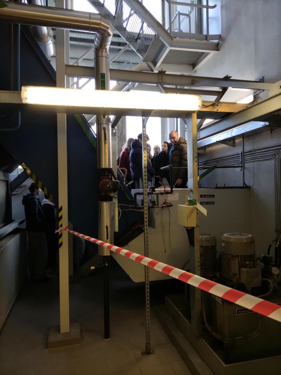 Exkurze do kotelny K7