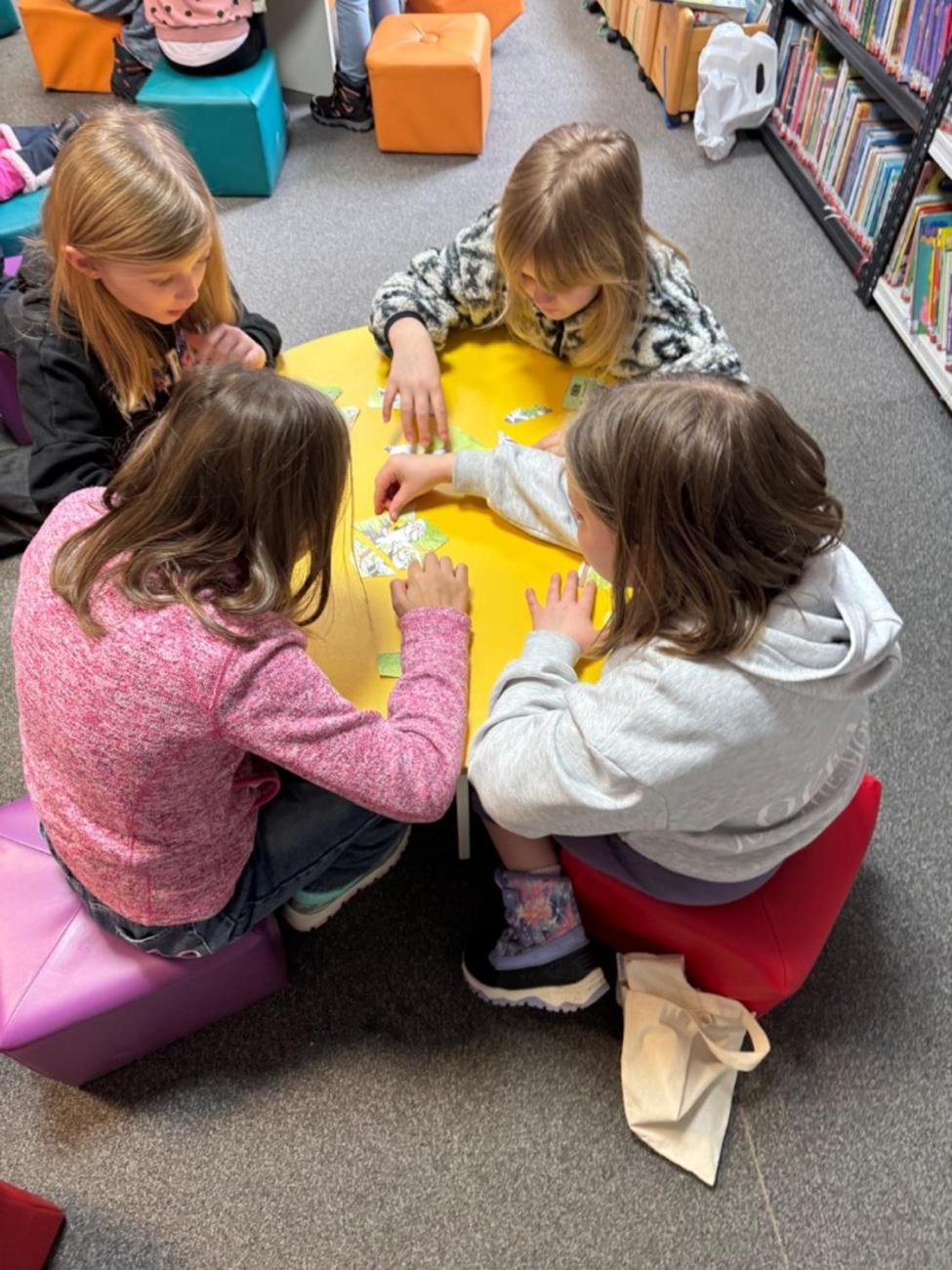 Program v knihovně  3.B