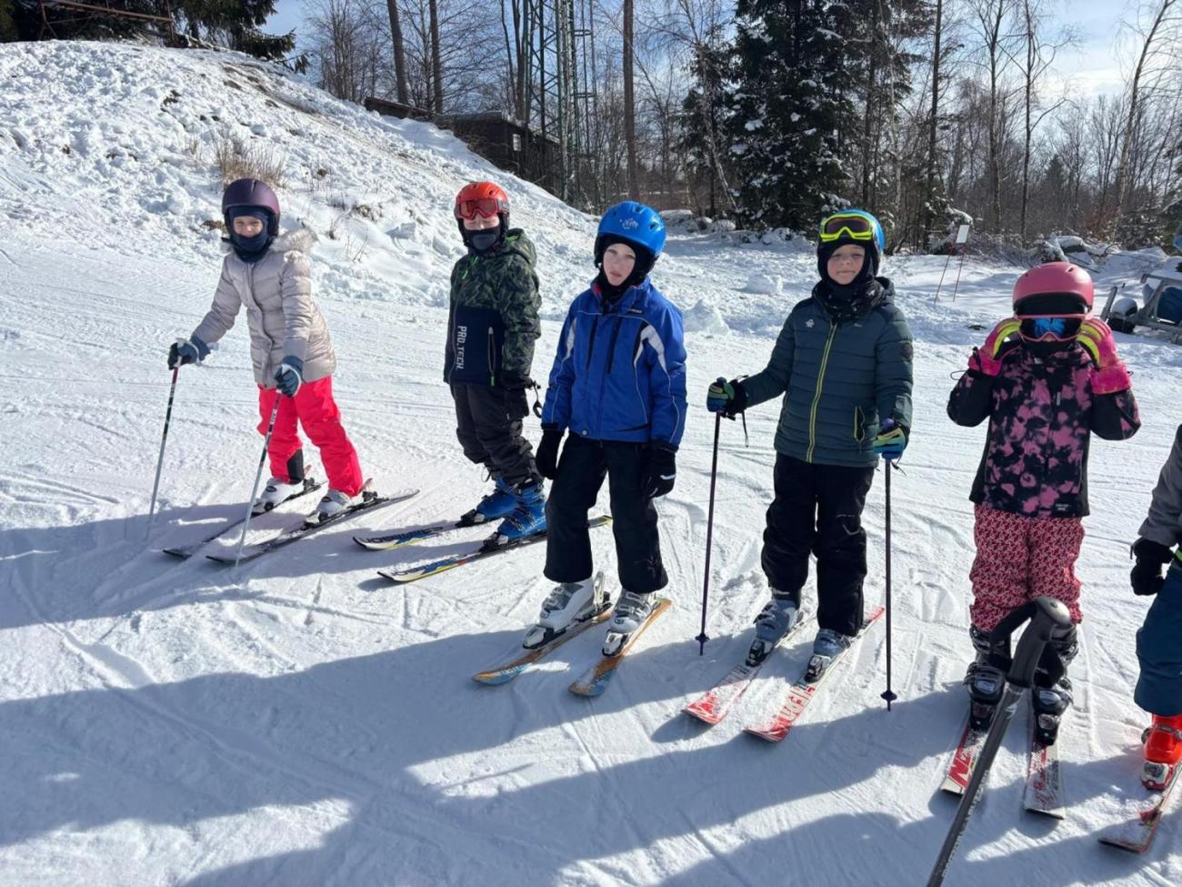 Lyžování na Čeřínku  2. ročník