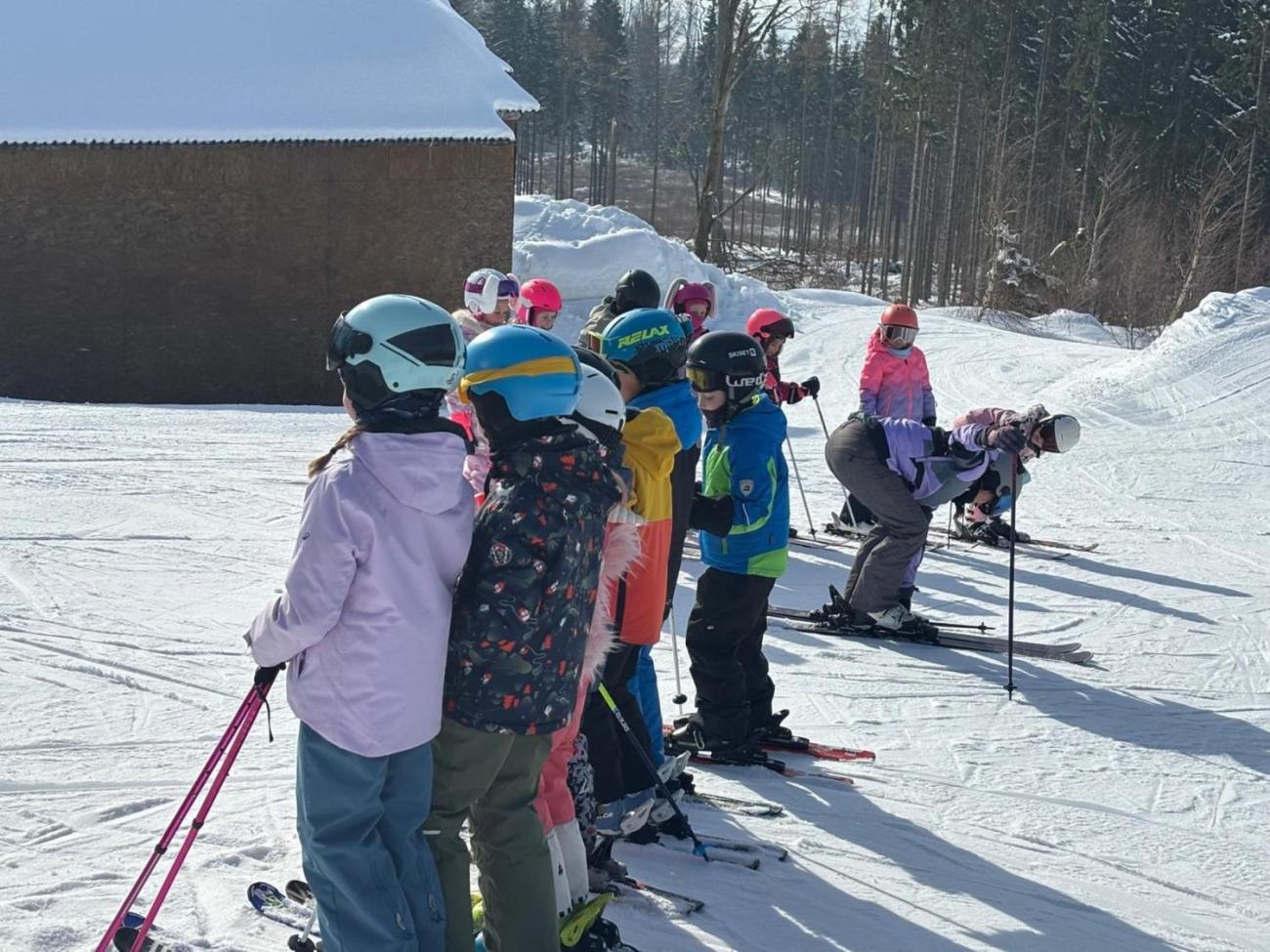Lyžování na Čeřínku  2. ročník