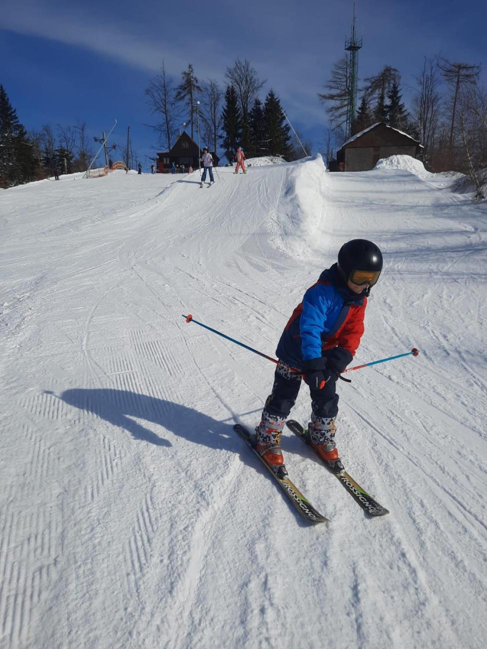 Lyžování na Čeřínku  2. ročník