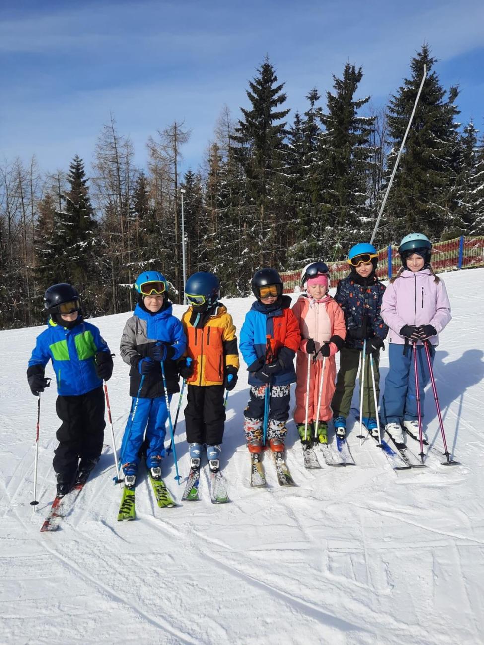 Lyžování na Čeřínku  2. ročník