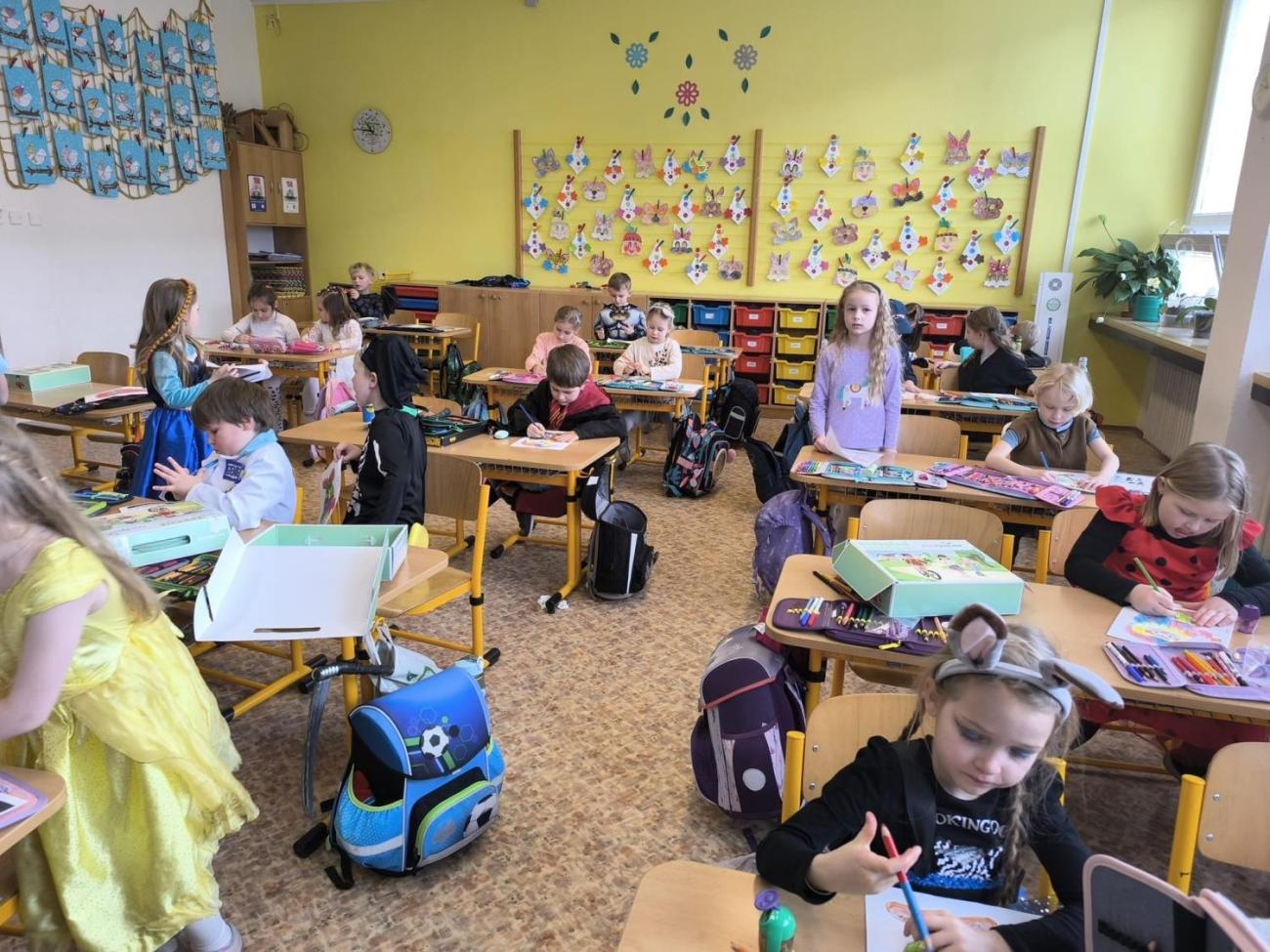 Karneval v 1. ročníku