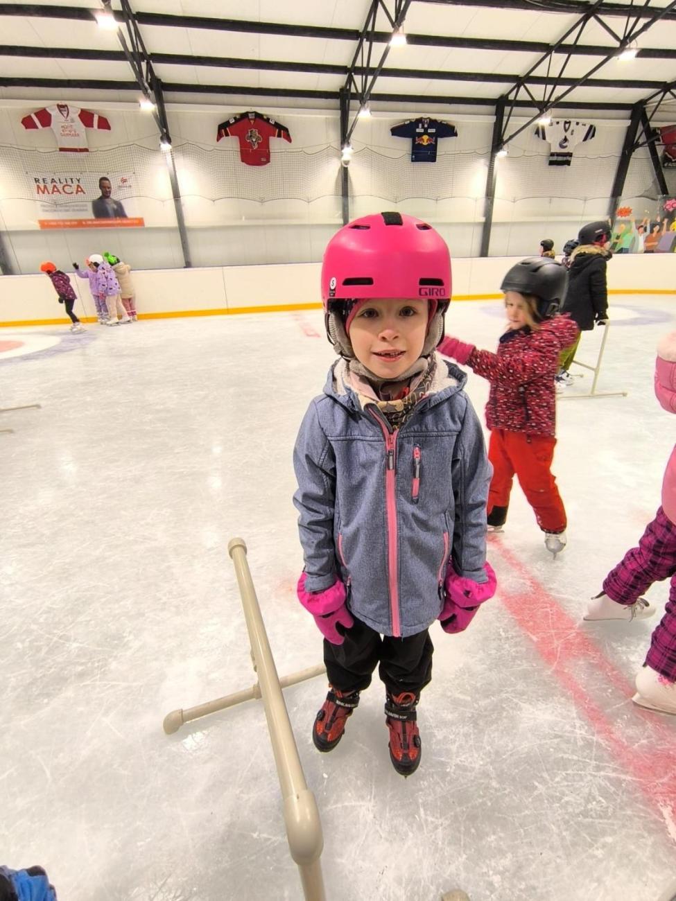 Bruslení 1.A na zimním stadionu ICE POINT 112